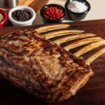 Herb-crusted rack of lamb
