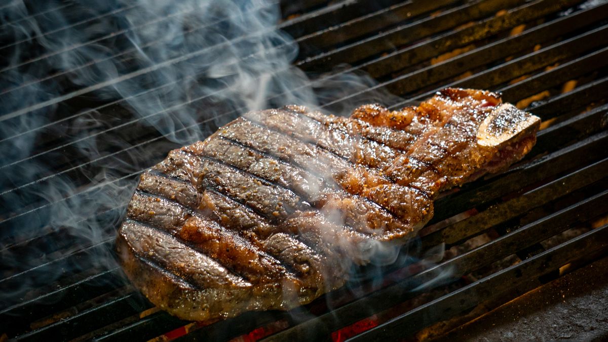 Juicy sous vide steak with a deep seared crust